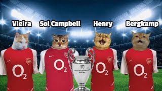 Arsenal The Invincibles CAT MEMES [upl. by Burlie]