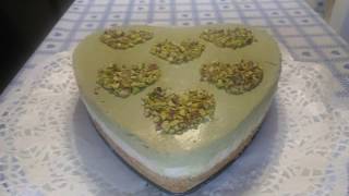 Cheesecake al pistacchi  Pistachio Cake Easy Recipe 60 [upl. by Ardiek966]