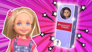 Barbie  Chelsea Wants a New American Girl Doll  Ep118 [upl. by Inaja]