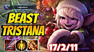 WILD RIFT ADC  THIS TRISTANA IS BEAST WITH THIS BUILD GAMEPLAY [upl. by Mario612]