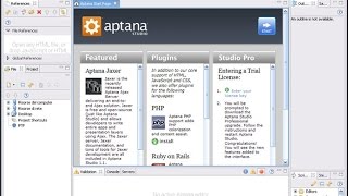 How to Install Aptana Studio on Ubuntu 1604 [upl. by Enyar]