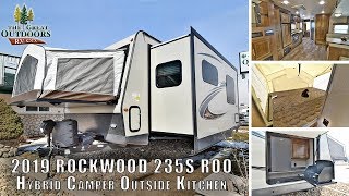 New 2019 FOREST RIVER ROCKWOOD 235S ROO Hybrid Tip Out Camper RV Colorado Sales Dealer [upl. by Errecart788]