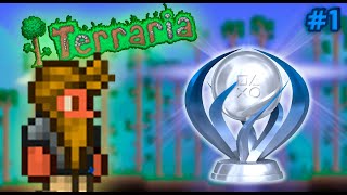 ¿Cómo es sacarse el Platino en Terraria  Terraria Platino Ep1 [upl. by Merlina642]