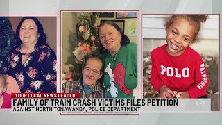 Attorneys for North Tonawanda train crash victims file petition against police city [upl. by Landau86]