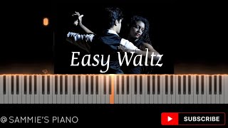 There Is An Easy Valse For Piano  Beginner Friendly [upl. by Ymeraj]