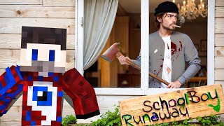 😱ПОДГЛЯДЫВАЮ ЗА СОСЕДОМ ЗЛЫХ РОДИТЕЛЕЙ в SCHOOLBOY RUNAWAY в Майнкрафт [upl. by Hazlett]