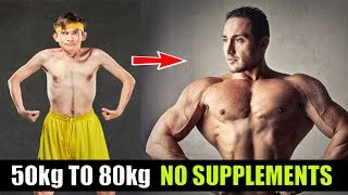 NO Supplements No Muscle Building तुमसे ना हो पाएगाTRUE or FALSE [upl. by Flora]