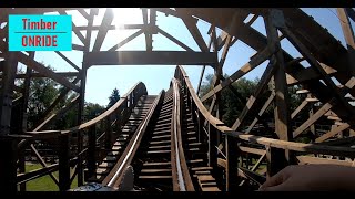 TIMBER Onride WALIBI RHONE ALPES 2024 [upl. by Ylrevaw]