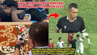 Wali Kota Palu Ketua Asprov PSSI Sulteng hadiantorasyid Menasehati Pemain Akibat Wasit Kontoversi❓❓ [upl. by Eckmann214]