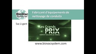 Biovac System inc Lauréat CNESST Sac a Gant [upl. by Laenahtan]