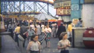 hartlepool holiday memories 1950s cine film [upl. by Einnil]