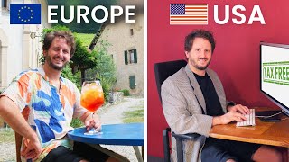 🇪🇺 Is Life Better in EUROPE or the USA 🇺🇸 [upl. by Nanyk193]