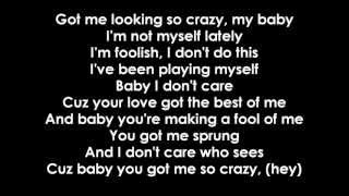 Beyoncé ft JayZ  Crazy in love Lyrics [upl. by Macdonald]