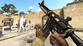 CSGO  M4A4  DesertStrike Gameplay [upl. by Bolanger]