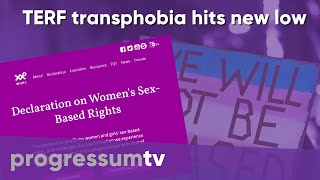 Declaration on Womens SexBased Rights is TERF transphobia at its worst [upl. by Hammond]