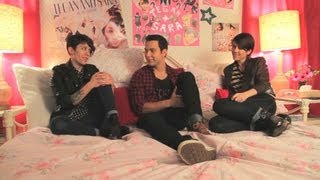 Tegan amp Saras Heartthrob The Interviews  Skylar Astin [upl. by Sucramraj]