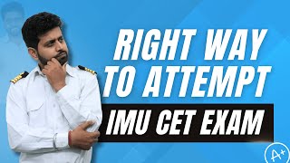 Right Way To Attempt IMUCET Exam [upl. by Oliver]