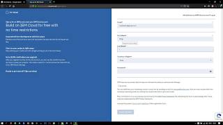 How to create IBM bluemix cloud account  Step by Step Process [upl. by Mazel96]