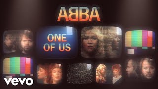 ABBA  One Of Us Official Lyric Video [upl. by Nywroc]