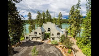 Unique Lakefront Marvel in Bigfork Montana  Sothebys International Realty [upl. by Rybma]