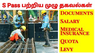 S Pass details explainedS Pass quotaLevyMedical insurance How to get S Pass jobs in singapore [upl. by Obel]