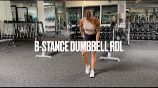 Bstance Dumbbell RDL [upl. by Ecirb485]