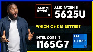 AMD Ryzen 5 5625U vs Intel Core i7 1165G7 Comparison [upl. by Jb483]