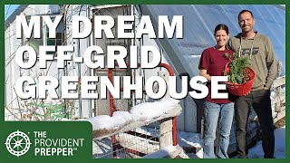 Impressive OffGrid Passive Solar Geothermal Underground Greenhouse Walipini Tour [upl. by Aluap]