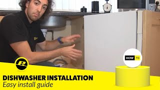 How to Install a Dishwasher [upl. by Elwira899]