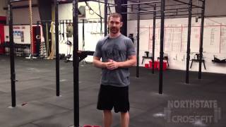 CrossFit Straight Bar Dips  Northstate CrossFit [upl. by Sire]