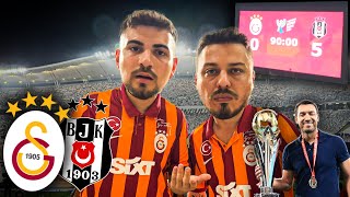 BEŞİKTAŞ FARK ATTI SAHA ve TRİBÜNLER KARIŞTI  Galatasaray 05 Beşiktaş Süper Kupa Finali Stad Vlog [upl. by Nwahsauq]