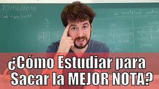 Cómo Estudiar Rápido y Bien para Un Examen  Saca la Mejor Nota para Aprobar Fácil Exámenes Test Día [upl. by Prissy404]