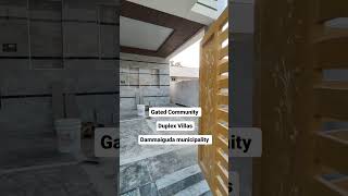 North face 3 bhk duplex house for sale in hyderabad ecil bandlaguda 147 sq yards 105 cr 40feet [upl. by Emoraj]