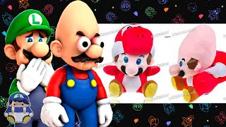 Mario Reacts to Bootleg Mario Toys ft Luigi [upl. by Aramahs]