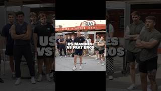 US MARINES VS FRAT BROS 💀 gym gymedit bodybuilder [upl. by Retsof600]