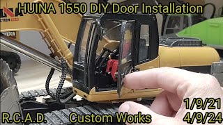 Huina 1550 DIY Door Installation [upl. by Einahpts]