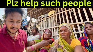 Imagine Their Lives 🥺 Helping Poor People In Need sandeepbhatt [upl. by Efron]