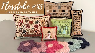 Flosstube 43 Fall stitching has begun [upl. by Richmond88]