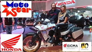 HONDA NOVITA EICMA CON MOTOSTAR [upl. by Pilif797]