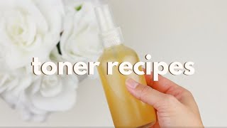 4 DIY ACV Toners  How To Use Apple Cider Vinegar for Face [upl. by Notirb767]