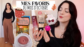 Mes favoris du mois d’OCTOBRE  trouvailles lifestyle mode amp coups de coeur à prix doux ❤️ [upl. by Ebneter]