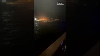 Floodwaters surge through Naples after Hurricane Helene makes landfall [upl. by Elyse]