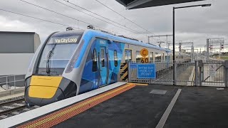 Trains at East Pakenham Station [upl. by Einned]