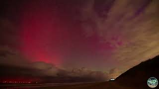 Poollicht Egmond aan Zee 11102024 timelapse [upl. by Yttiy526]