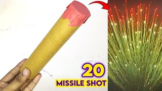 20 Missile sky shot making  how to make skyshot at home [upl. by Valeria218]