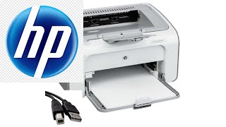 HP USB yazıcıları kolayca yükleme tanıtma driver printer LaserJet P1102 P1100 P1560 P1600 pro [upl. by Coad697]