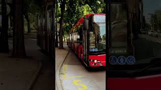 Mega Trolleybus arrives in Bratislava Line 71 [upl. by Katti19]