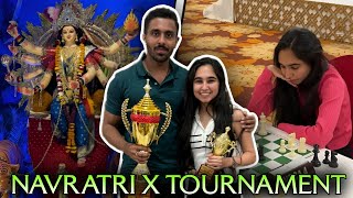 And thats how I won Best female Prize  Chess tournament and Navratri Adventures  chess vlog [upl. by Emorej504]