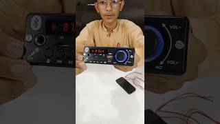 Powerful Bluetooth Amplifier Kit 🔊😎 dj speaker amplifier experiment hometheater shorts [upl. by Emina781]