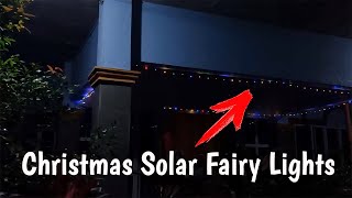 How to Modify Fairy Christmas Lights  SOLAR Powered [upl. by Attenna979]